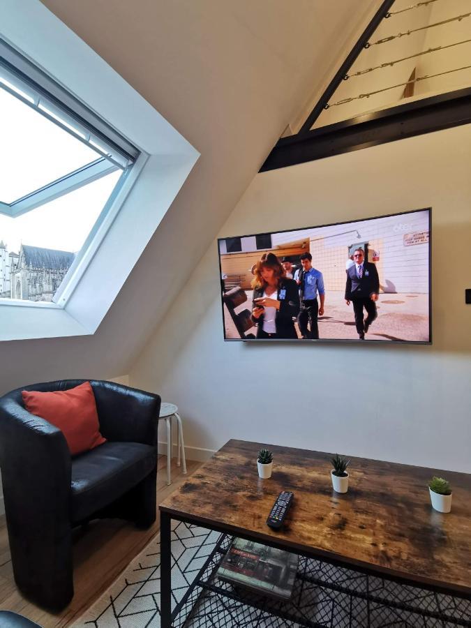 Nantes Panoramique Apartment Bagian luar foto